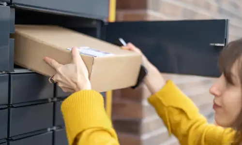 Organización de paquetería en conjunto residencial